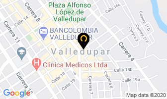 Mapa de Variedades Y Confecciones Pastora en Valledupar