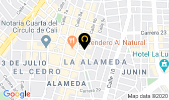 Mapa de Variedades Y Confitería La Rosca en Cali