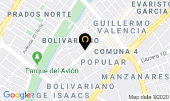 Mapa de Variedades Y Perfumeria Eiffel en Cali