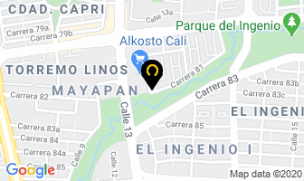Mapa de Varona Manuel en Cali
