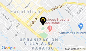 Mapa de Vasbor Restaurante en Facatativá