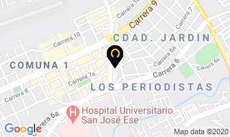 Mapa de Vásquez Legarda Luis Homero en Popayán