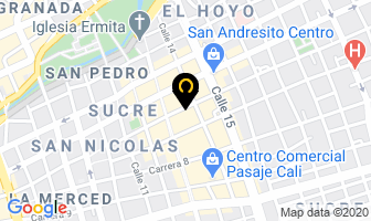 Mapa de Vasquez Luis Arturo en Cali