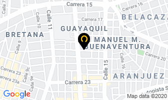 Mapa de Vásquez Ortiz Olga Alicia en Cali