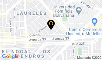 Mapa de V.e. Colombia en Medellín