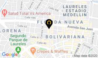 Mapa de Vector Networks en Medellín