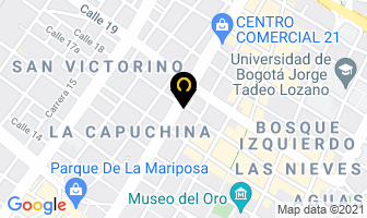 Mapa de Vegetariano Hernando Turizo en Bogotá D.C