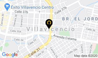 Mapa de Vehicolda Ltda. en Villavicencio