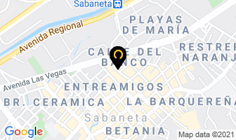 Mapa de Vel Empaques en Medellín