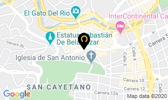 Mapa de Velas Orduz en Cali