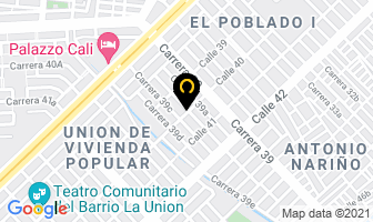 Mapa de Velásco Hilda María en Cali