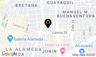 Mapa de Velasco Marín Henry en Cali