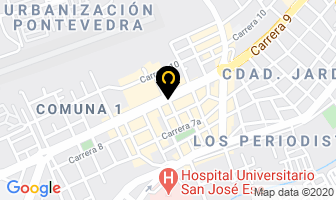 Mapa de Velasco Melo Guillermo en Popayán