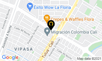 Mapa de Velásquez Luis Alfredo en Cali