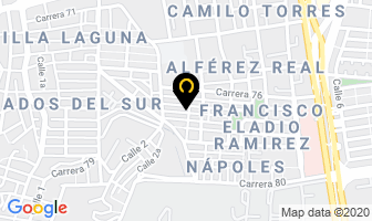 Mapa de Velasquez Rodriguez Omar De Jesus en Cali