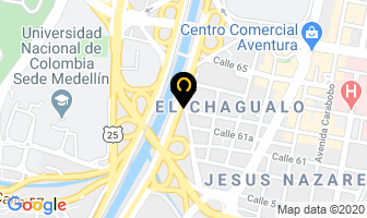 Mapa de Velogas en Medellín