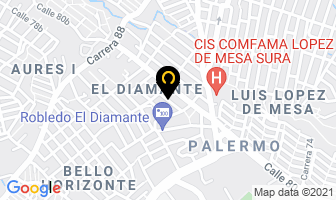 Mapa de Velones Montañito en Medellín