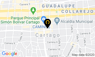 Mapa de Velotax Ltda. en Cartago