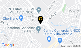 Mapa de Velotax Ltda. en Villavicencio