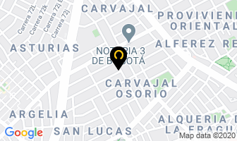 Mapa de Velotrans Ltda. en Bogotá D.C