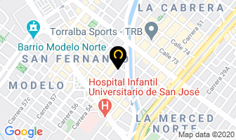 Mapa de Vending Services en Bogotá D.C