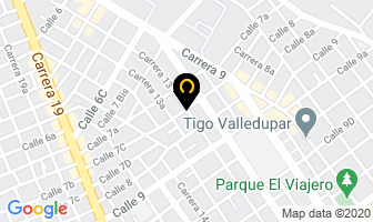 Mapa de Vendo Casa Lote en Valledupar