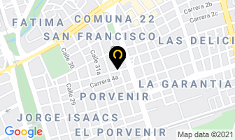 Mapa de Vendo Edificio Cali en Cali