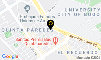 Mapa de Venegas Alcira en Bogotá D.C