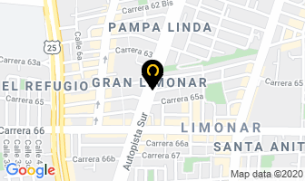 Mapa de Venta Autos Propiedad Raiz Cali en Cali