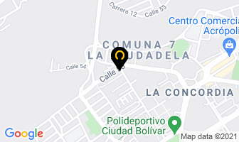 Mapa de Venta De Almuerzos en Bucaramanga