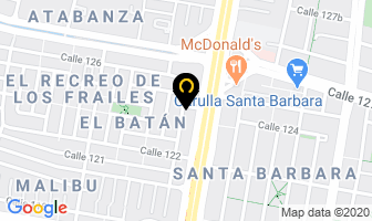 Mapa de Venta Vehiculos Blindados en Bogotá D.C