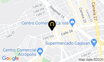 Mapa de Ventanal Arketipo S.A. en Bucaramanga
