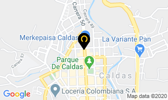 Mapa de Ventanas Y Aluminios Del Sur en Caldas