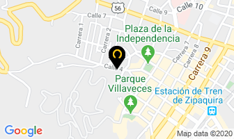 Mapa de Ventascastañedasuspes en Zipaquirá