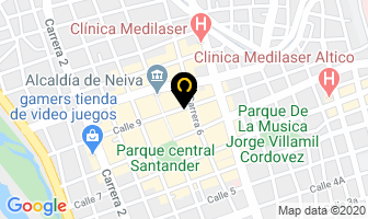 Mapa de Venturino Shoes en Neiva