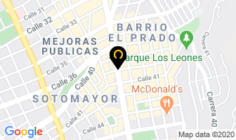 Mapa de Verano Beer en Bucaramanga
