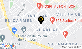 Mapa de Verano Chacón Rita Julia en Bogotá D.C