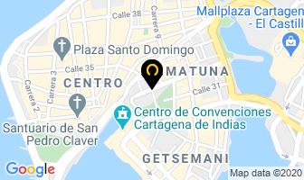 Mapa de Verbus en Cartagena