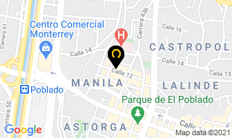 Mapa de Verdeo en Medellín