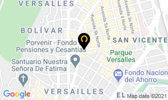 Mapa de Vernaza Guzmán Armando en Cali