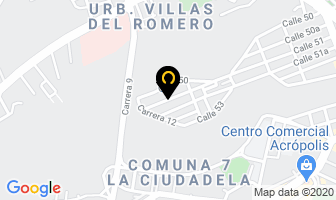 Mapa de Veroco Ingenieria S.a.s. en Bucaramanga
