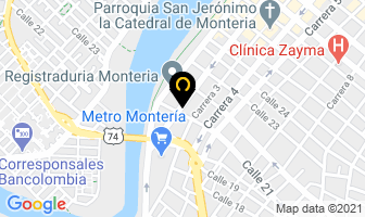 Mapa de Vesalius Ips en Montería