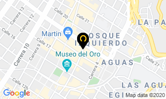 Mapa de Vestidos Guillermo Ortiz en Bogotá D.C