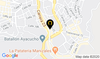 Mapa de Veteragro en Manizales