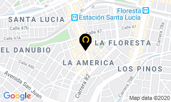 Mapa de Veterinaria Argos en Medellín