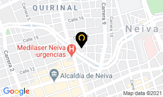 Mapa de Veterinaria El Hato en Neiva