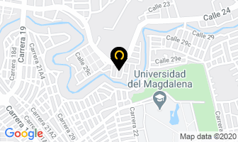 Mapa de Veterinaría Mi Fresh en Santa Marta