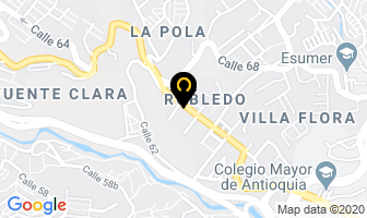 Mapa de Veterinaria Robledo en Medellín