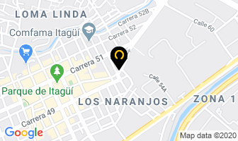 Mapa de Veterinaria Villa Paula en Itaguí