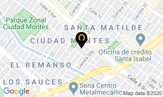 Mapa de Veterinarios A Su Hogar en Bogotá D.C
